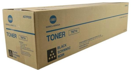 Тонер-картридж Konica Minolta TN-714 черный, 40 тыс. стр.