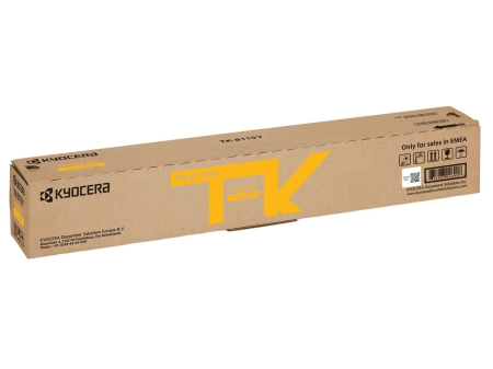 Тонер-картридж Kyocera TK-8115Y желтый, 6 тыс. стр.