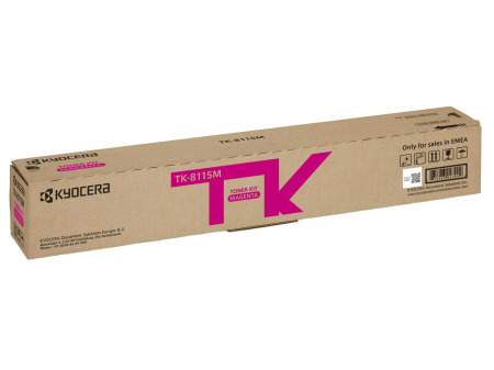 Тонер-картридж Kyocera TK-8115M пурпурный, 6 тыс. стр.